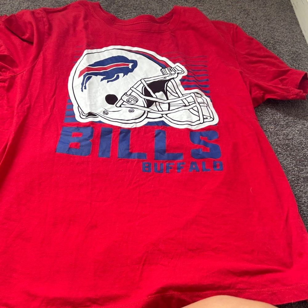 Nike Red Buffalo Bills Shirt